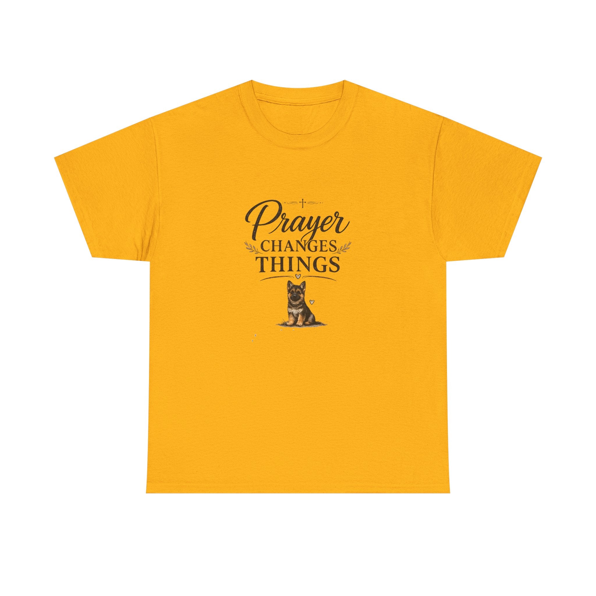 Prayer Changes Things T‑Shirt — Christian Dog Lover Faith Tee