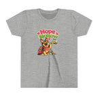 Youth Tee — "Hope Hollow" Christian Kids Shirt with Cute Puppy & "Walking in God's Love Every Day" Design