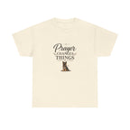 Prayer Changes Things T‑Shirt — Christian Dog Lover Faith Tee