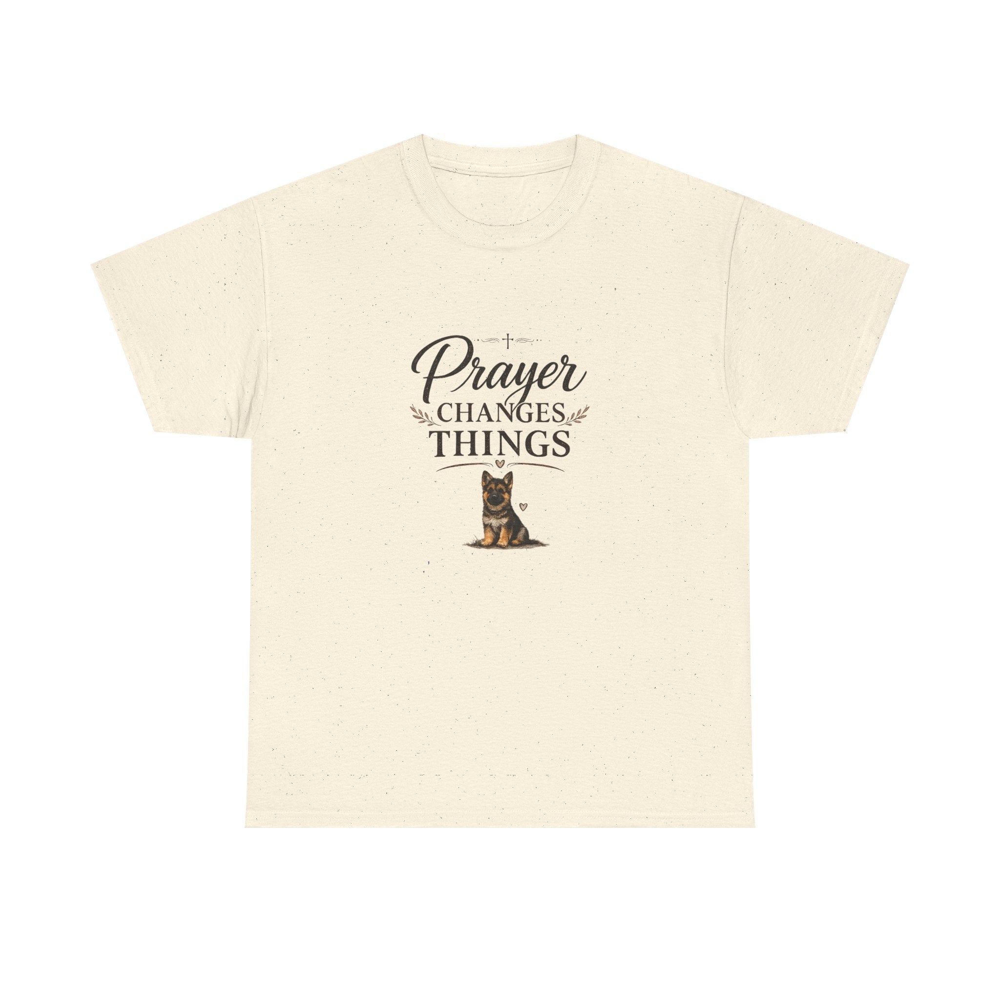 Prayer Changes Things T‑Shirt — Christian Dog Lover Faith Tee