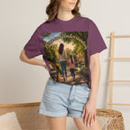 Peace and Understanding T-Shirt — Mom & Daughter Stroll Graphic Tee