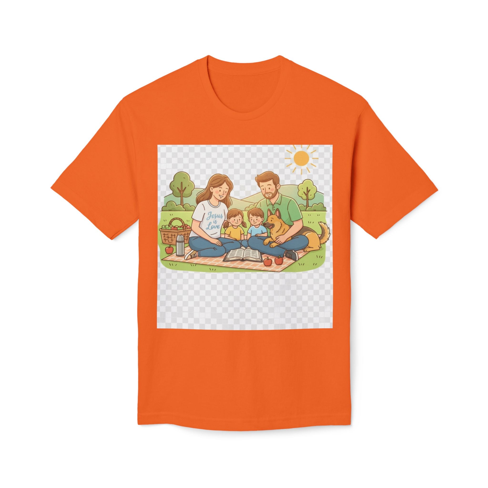 Unisex Midweight T-shirt, Made in US