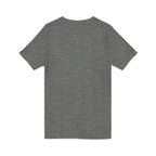 Christian Faith V-Neck Tee — "For God So Loved" Cross & Scripture