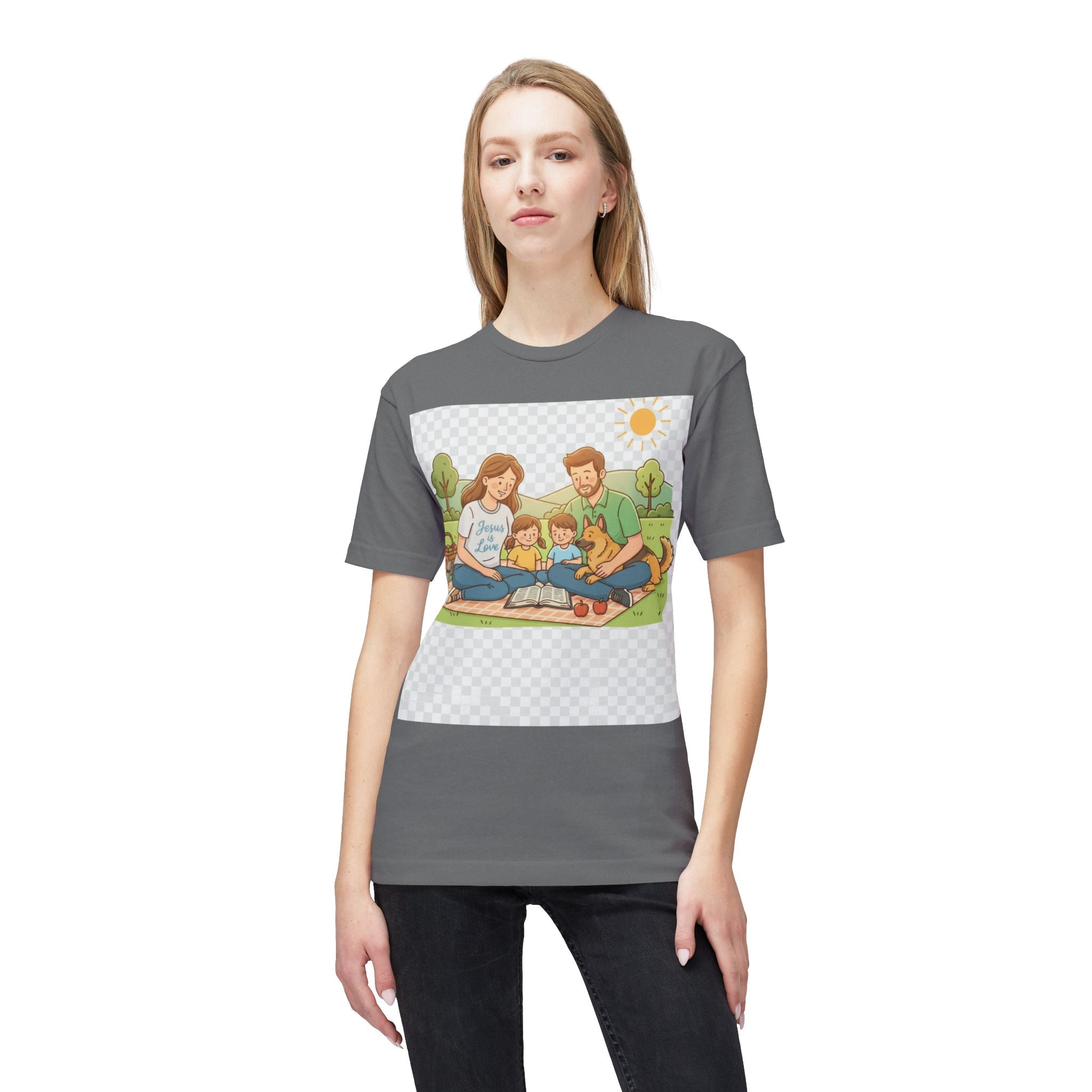 Unisex Midweight T-shirt, Made in US