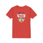 Youth Tee — "Hope Hollow" Christian Kids Shirt with Cute Puppy & "Walking in God's Love Every Day" Design