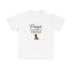 Prayer Changes Things T‑Shirt — Christian Dog Lover Faith Tee