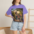 Peace and Understanding T-Shirt — Mom & Daughter Stroll Graphic Tee