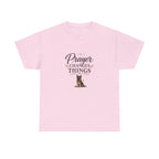 Prayer Changes Things T‑Shirt — Christian Dog Lover Faith Tee