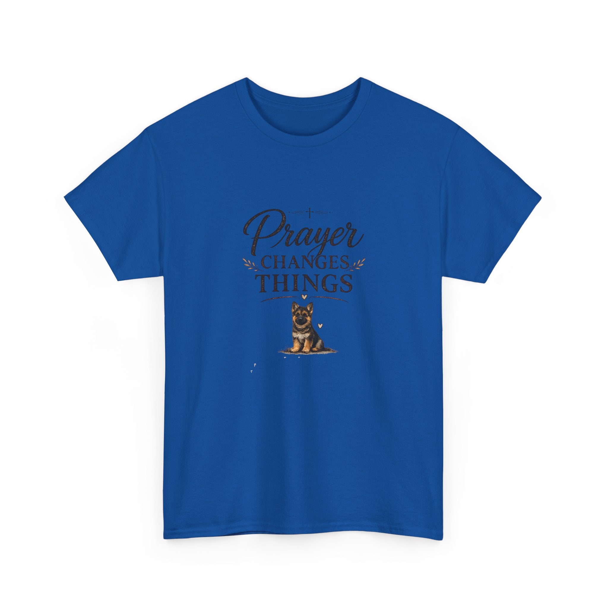 Prayer Changes Things T‑Shirt — Christian Dog Lover Faith Tee