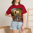 Peace and Understanding T-Shirt — Mom & Daughter Stroll Graphic Tee