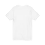 Christian Faith V-Neck Tee — "For God So Loved" Cross & Scripture
