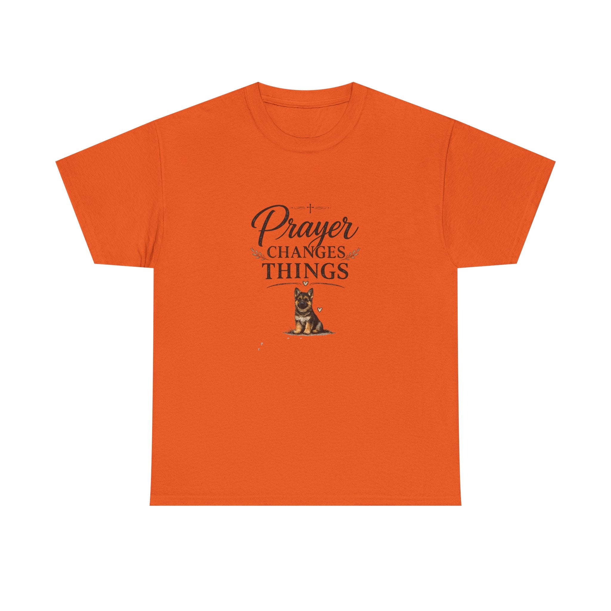 Prayer Changes Things T‑Shirt — Christian Dog Lover Faith Tee