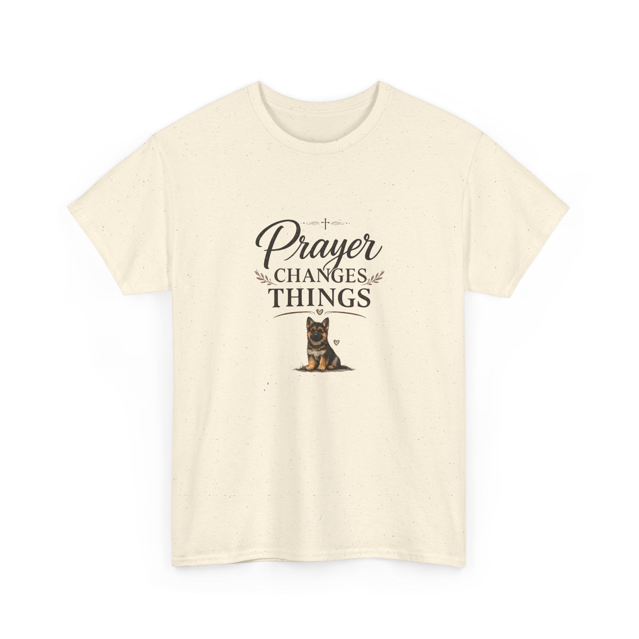 Prayer Changes Things T‑Shirt — Christian Dog Lover Faith Tee