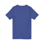 Christian Faith V-Neck Tee — "For God So Loved" Cross & Scripture