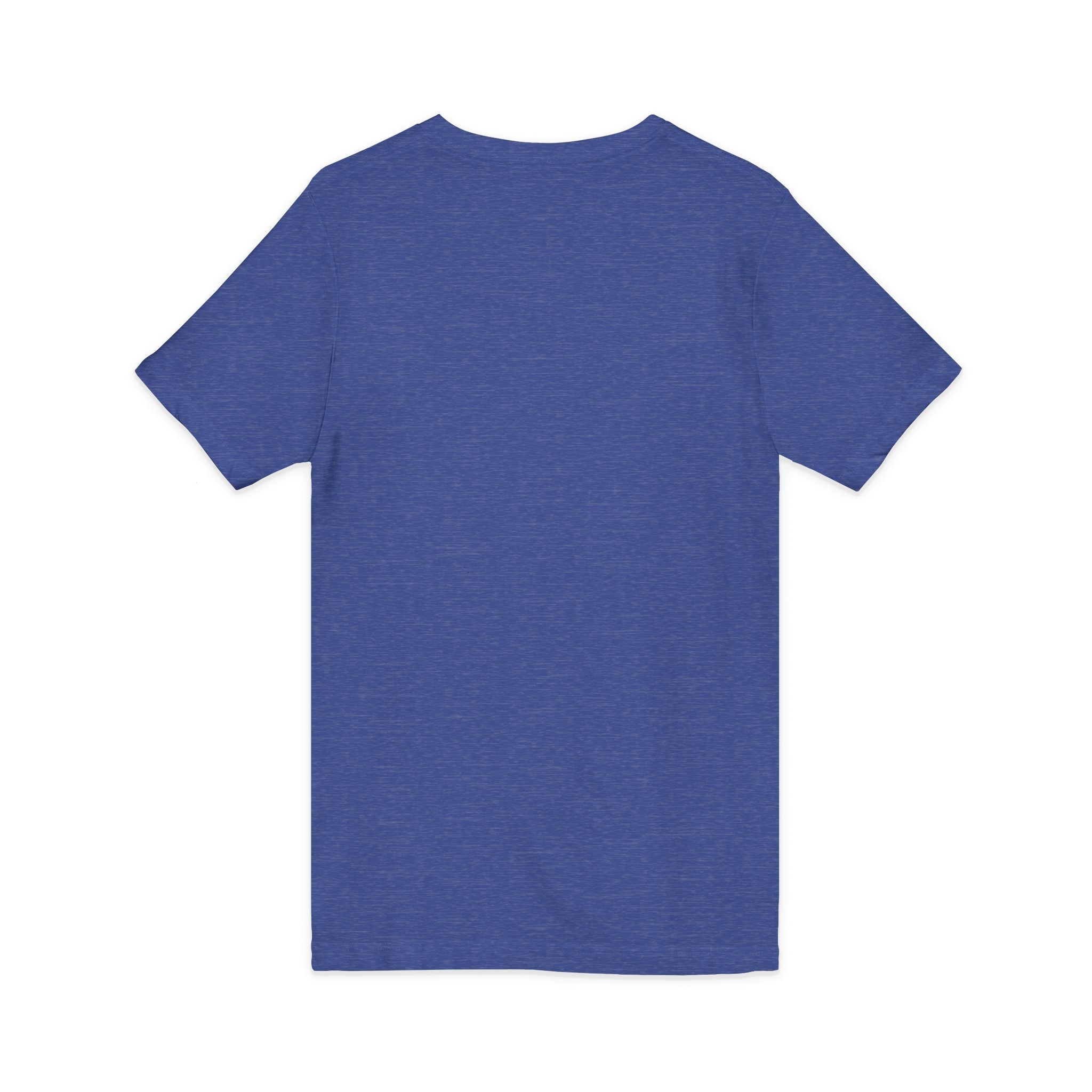 Christian Faith V-Neck Tee — "For God So Loved" Cross & Scripture
