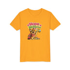 Youth Tee — "Hope Hollow" Christian Kids Shirt with Cute Puppy & "Walking in God's Love Every Day" Design