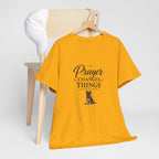 Prayer Changes Things T‑Shirt — Christian Dog Lover Faith Tee