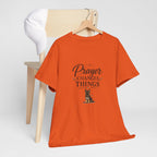 Prayer Changes Things T‑Shirt — Christian Dog Lover Faith Tee