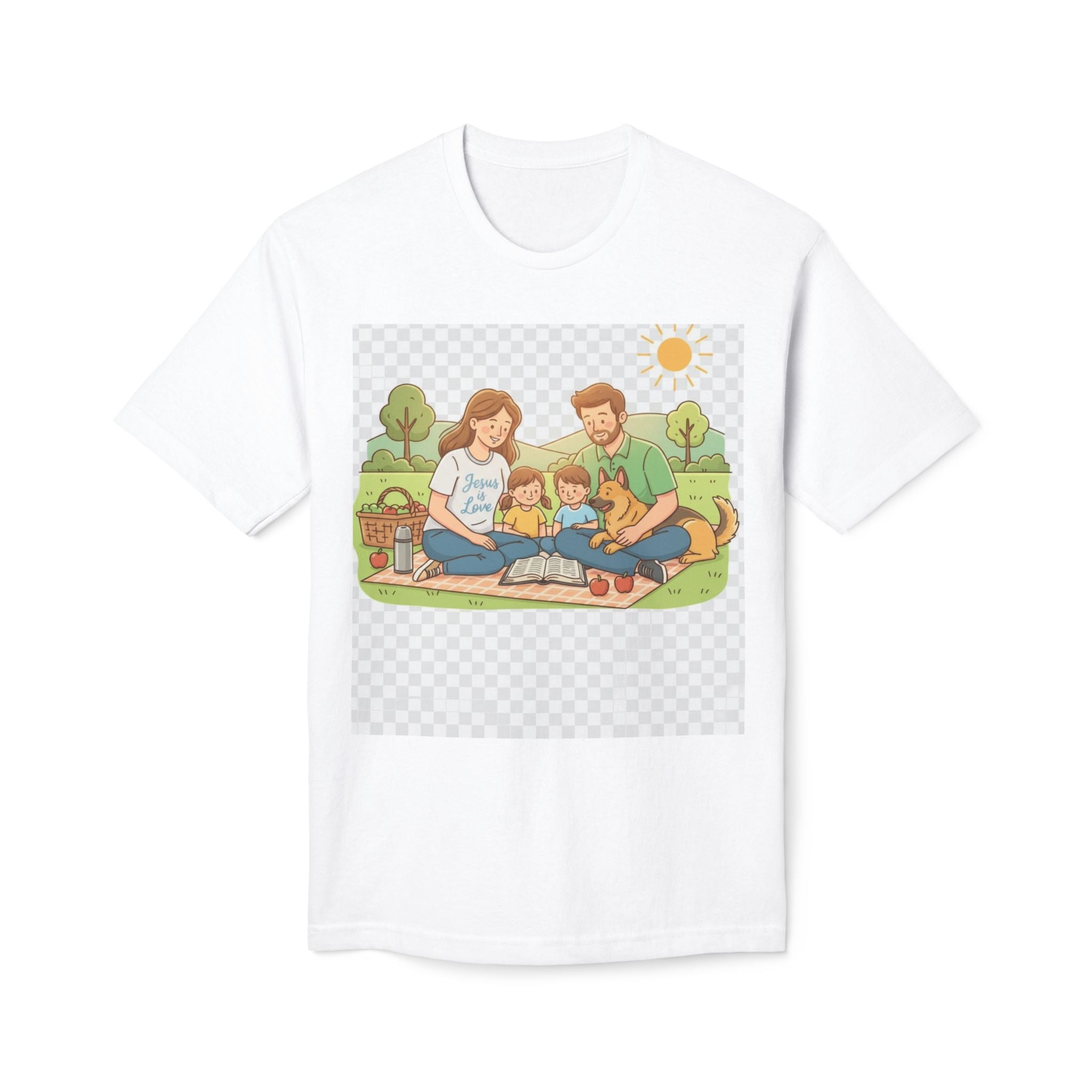 Unisex Midweight T-shirt, Made in US