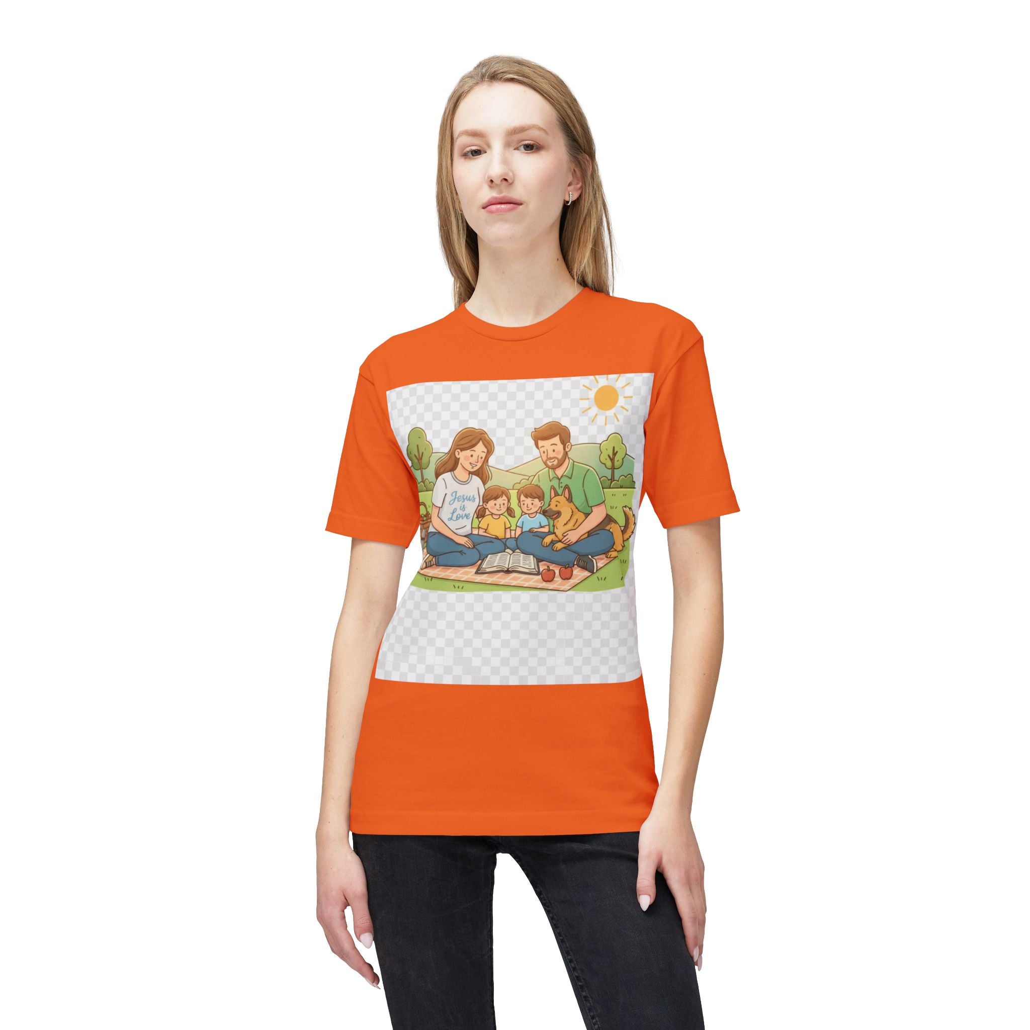 Unisex Midweight T-shirt, Made in US