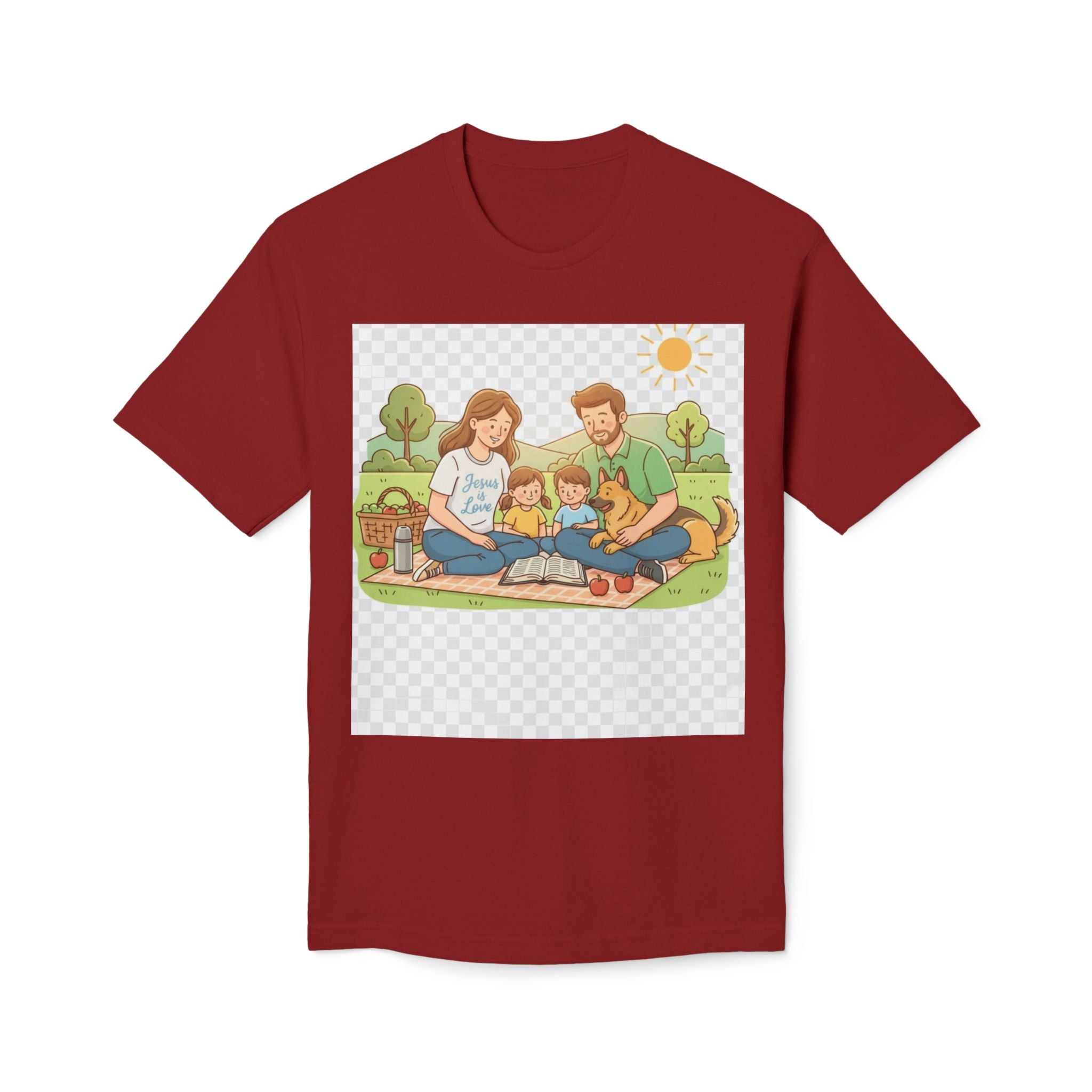 Unisex Midweight T-shirt, Made in US