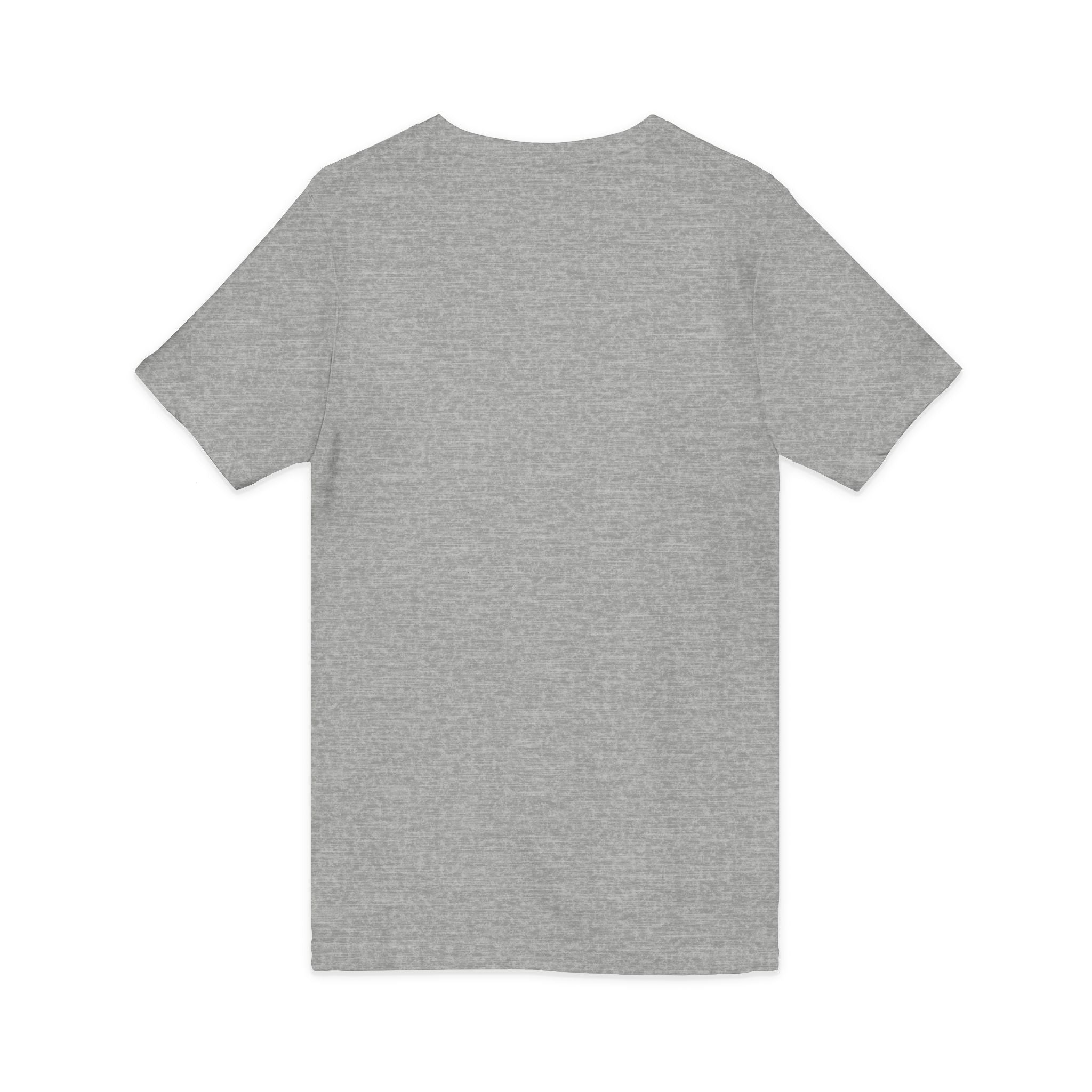 Christian Faith V-Neck Tee — "For God So Loved" Cross & Scripture