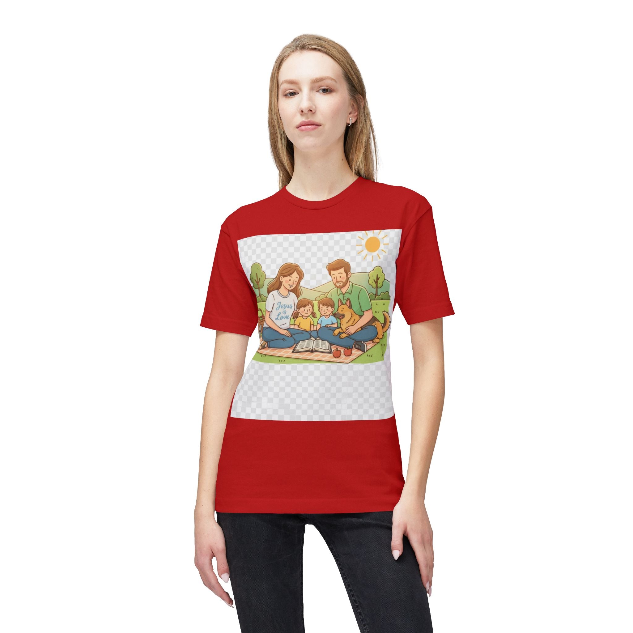 Unisex Midweight T-shirt, Made in US