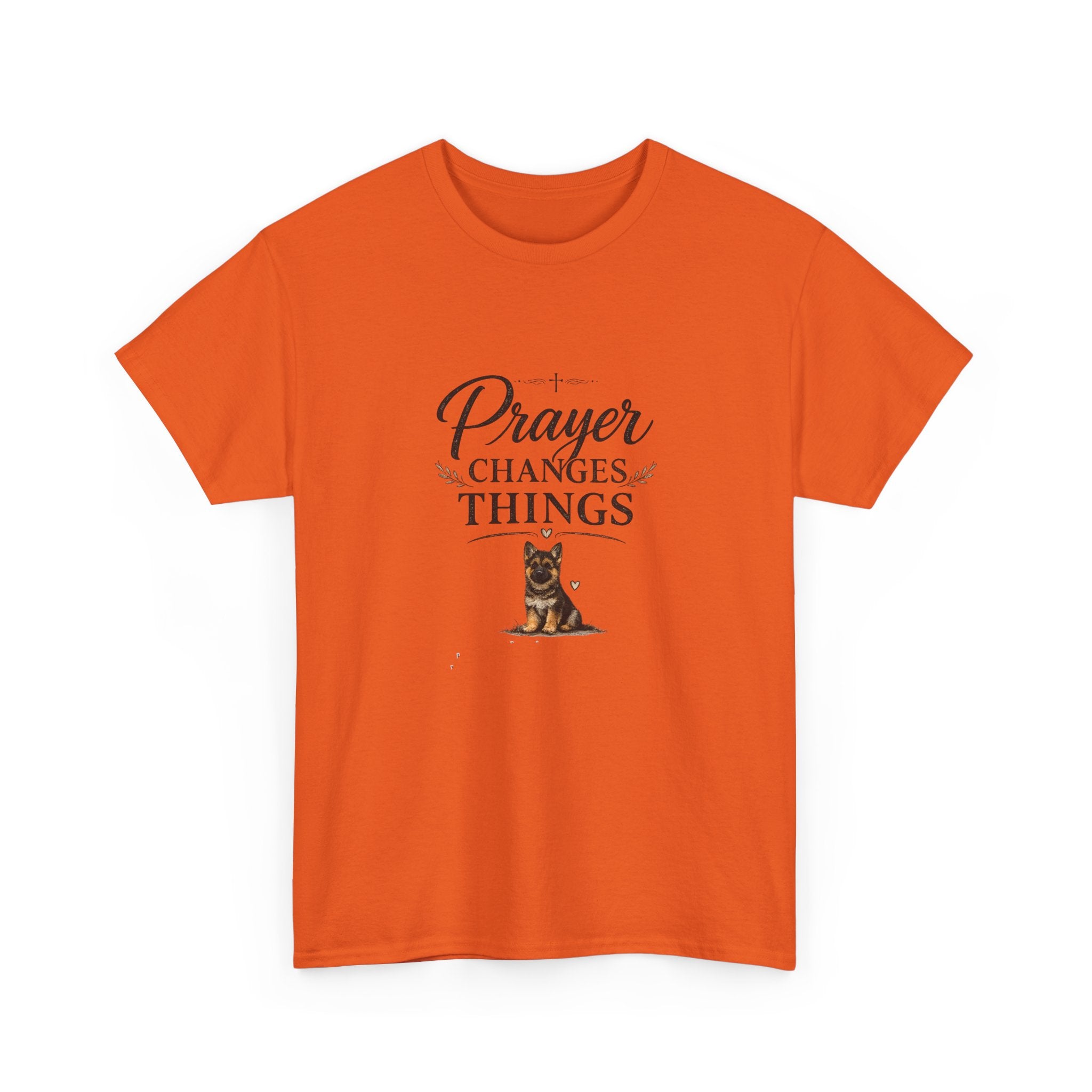 Prayer Changes Things T‑Shirt — Christian Dog Lover Faith Tee