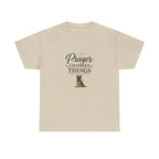 Prayer Changes Things T‑Shirt — Christian Dog Lover Faith Tee