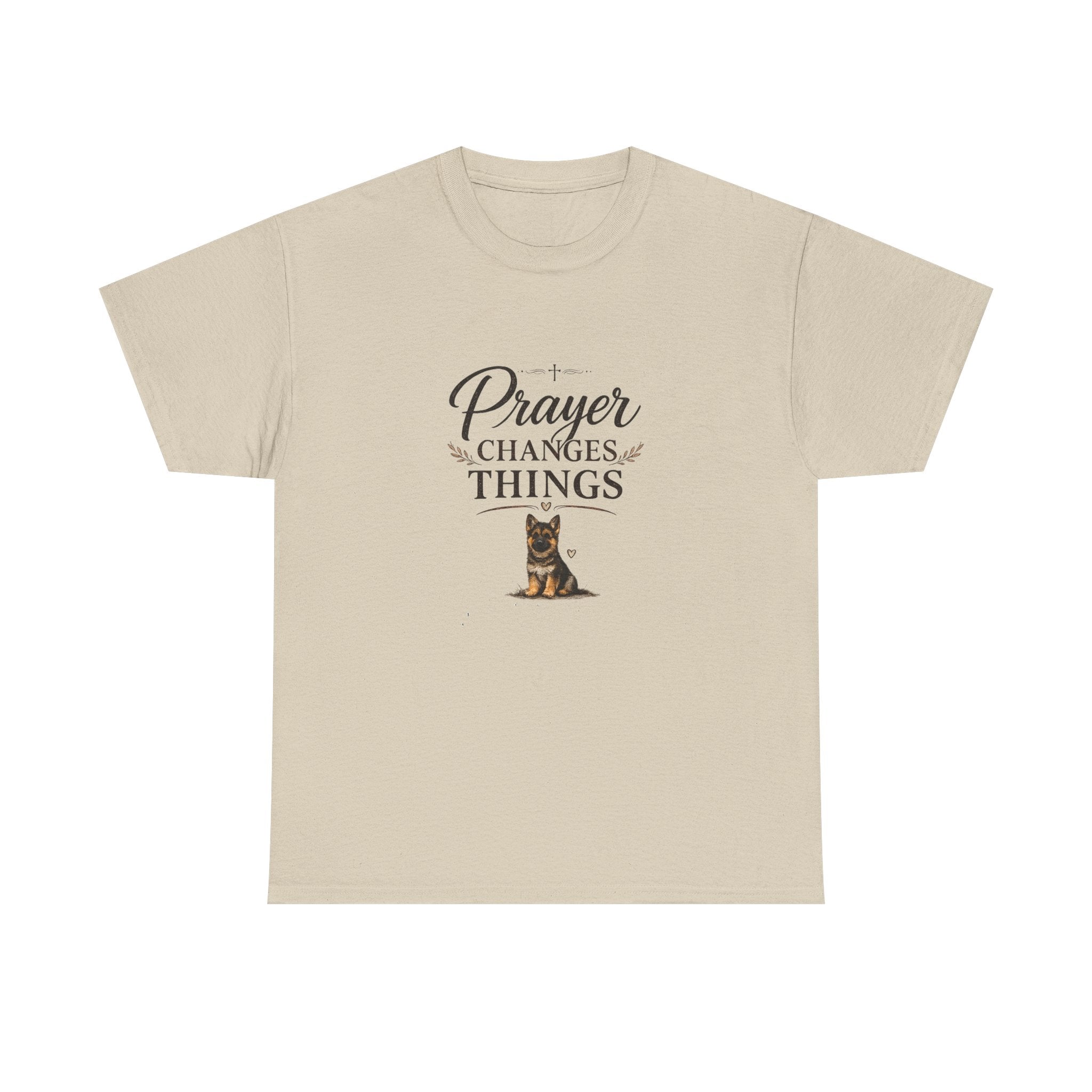 Prayer Changes Things T‑Shirt — Christian Dog Lover Faith Tee