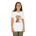 Youth Tee — "Hope Hollow" Christian Kids Shirt with Cute Puppy & "Walking in God's Love Every Day" Design